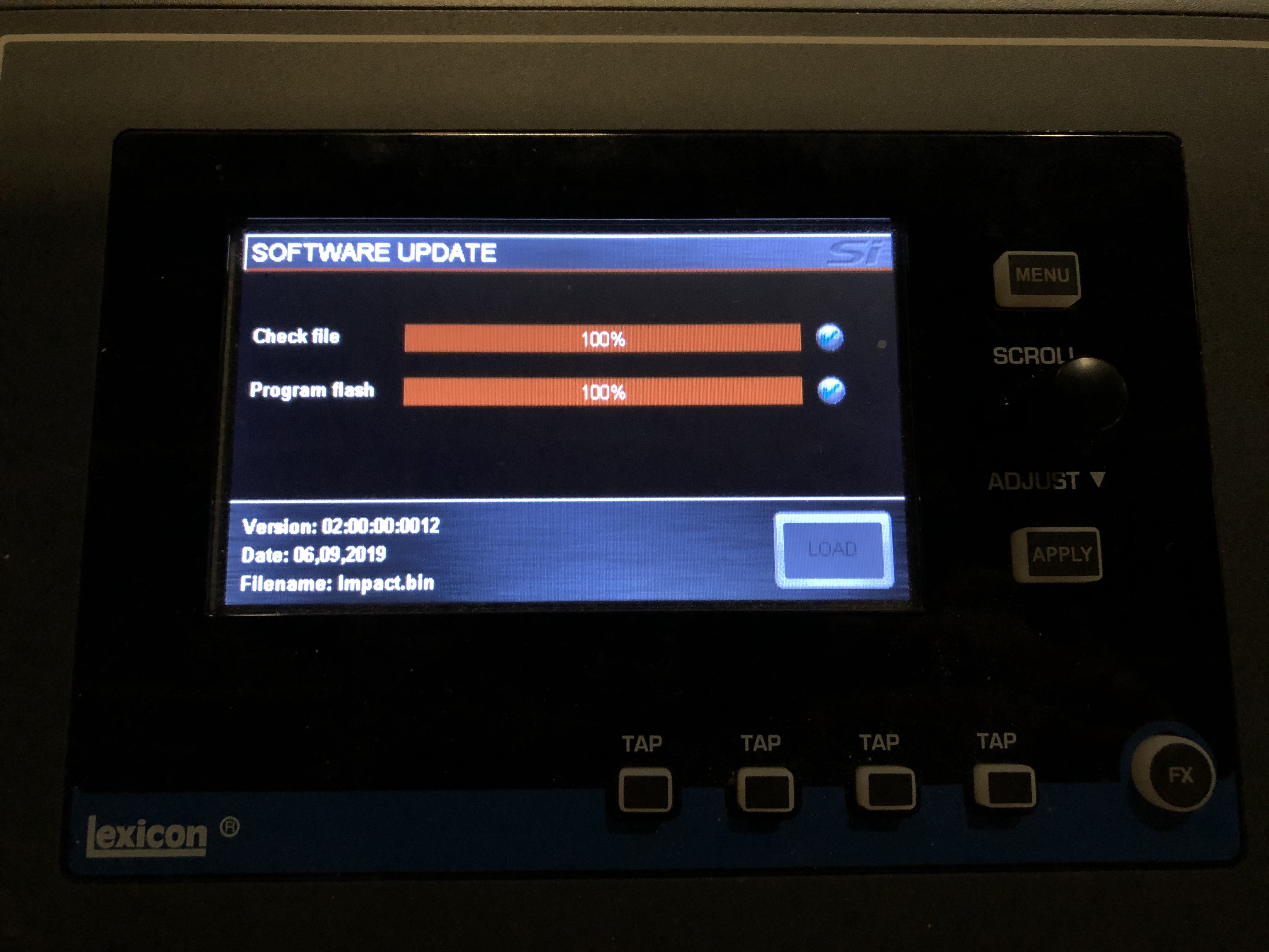 soundcraft si expression 3 firmware update
